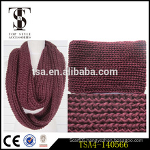 thick yarn chunky snood knit infinity scarf wholesale scarves fine and breathable perfect winter gift